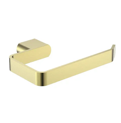 Millennium Zoya Toilet Roll Holder, Modern Brass