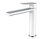 Millennium Akemi Mid Rise Vessel Mixer, White & Chrome
