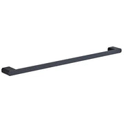 Millennium Zoya Single Towel Rail 800mm, Matte Black