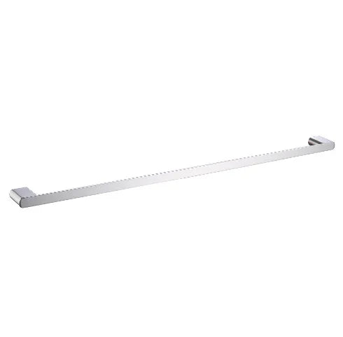 Millennium Zoya Single Towel Rail 800mm, Brushed Nickel