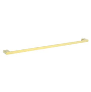 Millennium Zoya Single Towel Rail 800mm, Modern Brass