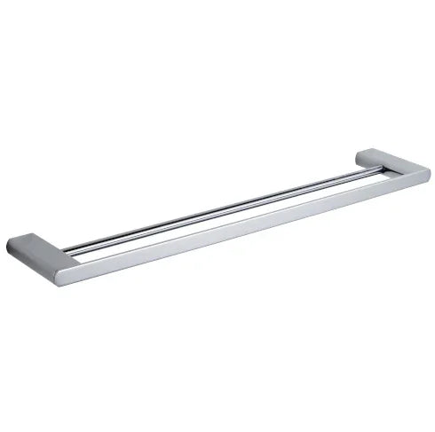 Millennium Zoya Double Towel Rail 600mm, Chrome