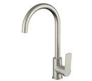Millennium Akemi Sink Mixer, Brushed Nickel