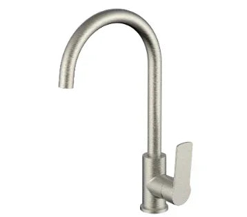 Millennium Akemi Sink Mixer, Brushed Nickel