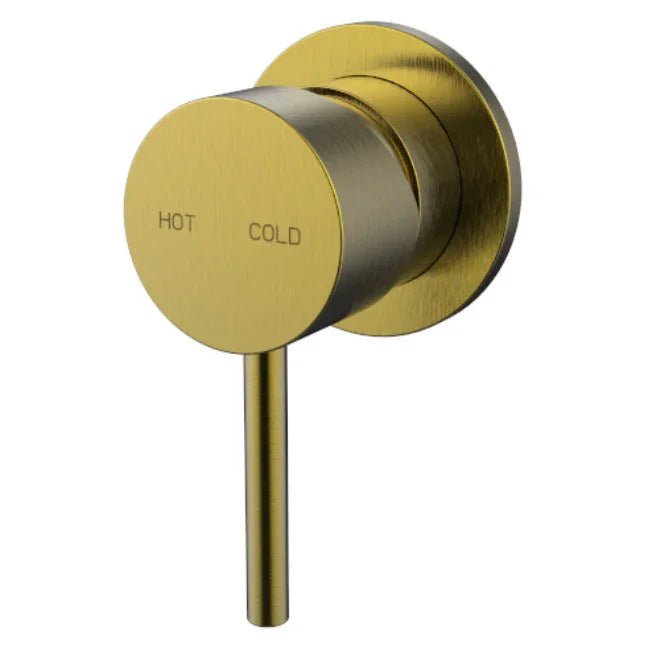 Millennium Cioso Shower Mixer, Modern Brass