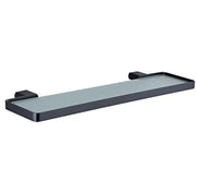 Millennium Zoya Glass Shelf 500mm, Matte Black