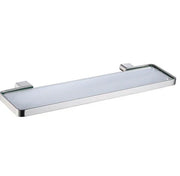 Millennium Zoya Glass Shelf 500mm, Brushed Nickel
