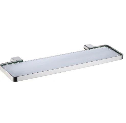 Millennium Zoya Glass Shelf 500mm, Brushed Nickel