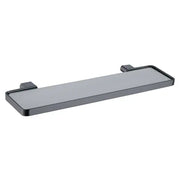 Millennium Zoya Glass Shelf 500mm, Gun Metal