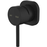 Millennium Cioso SQ Shower Mixer, Matte Black
