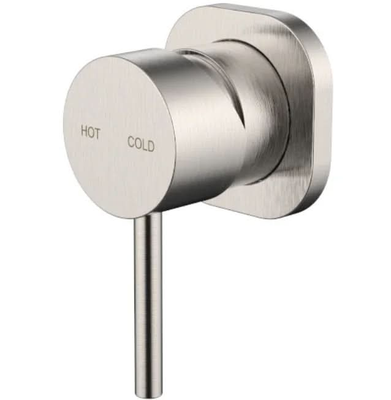 Millennium Cioso SQ Shower Mixer, Brushed Nickel