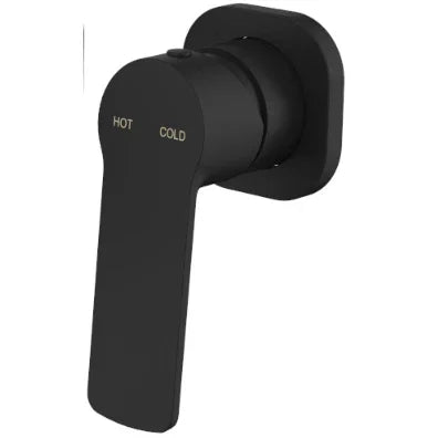 Millennium Akemi SQ Shower Mixer, Matte Black