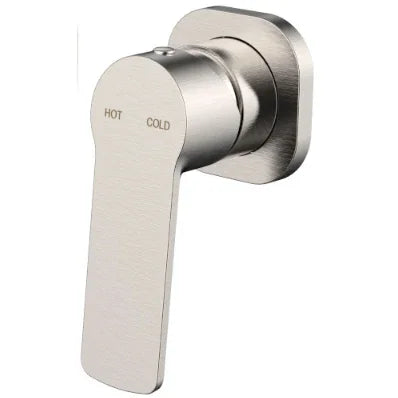 Millennium Akemi SQ Shower Mixer, Brushed Nickel