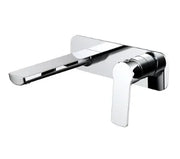 Millennium Akemi Wall Basin/Bath Mixer, Chrome