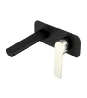 Millennium Akemi Wall Basin/Bath Mixer, Brushed Nickel
