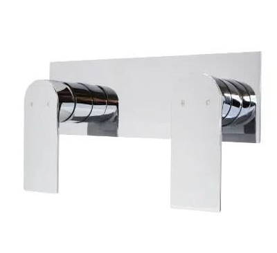 Millennium Kiato Dual Shower Mixer, Matte Black & Chrome