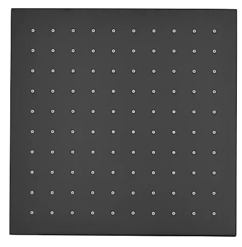 Millennium Kiato 200mm Square Overhead Shower, Matte Black