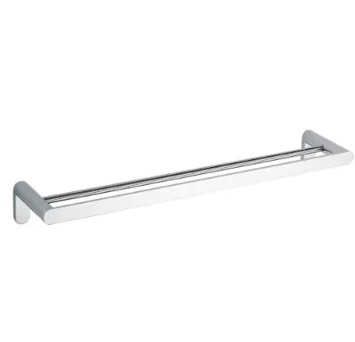 Millennium Akemi Double Towel Rail 800mm, Chrome