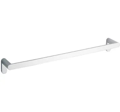 Millennium Akemi Single Towel Rail 600mm, Chrome