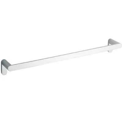 Millennium Akemi Single Towel Rail 600 mm, Chrome