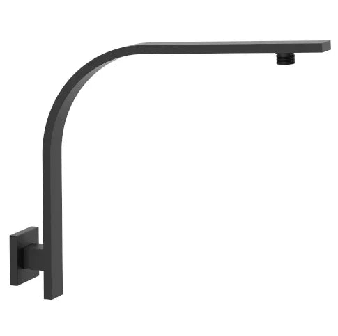 Millennium Kiato Raised Shower Arm, Matte Black