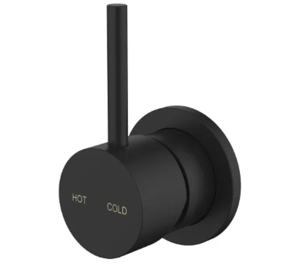 Millennium Cioso Shower Mixer Pin Up, Matte Black