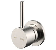 Millennium Cioso Shower Mixer Pin Up, Brushed Nickel