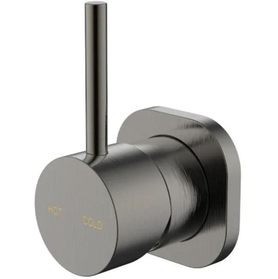 Millennium Cioso SQ Shower Mixer Pin Up, Gun Metal
