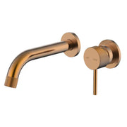 Millennium Cioso Knurled Wall Basin Mixer, Rosa