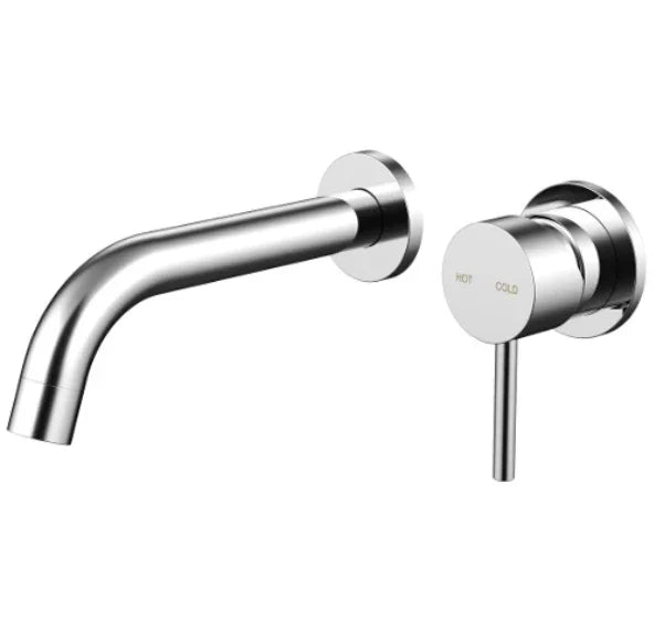 Millennium Cioso Wall Basin Mixer, Chrome