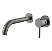 Millennium Cioso Wall Basin Mixer, Gun Metal