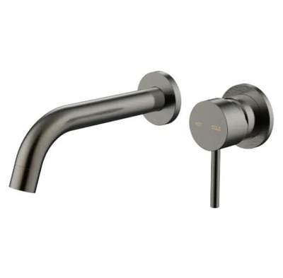 Millennium Cioso SP Wall Basin Mixer, Gun Metal