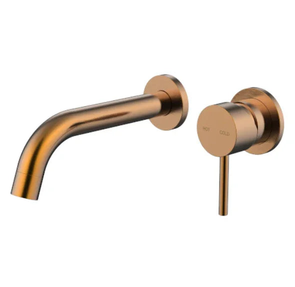 Millennium Cioso Wall Basin Mixer, Rosa