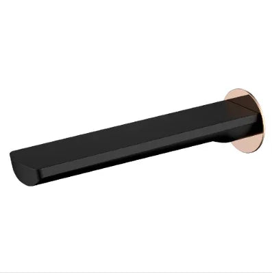 Millennium Akemi 180mm Bath Spout, Matte Black