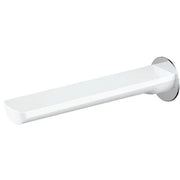 Millennium Akemi 180mm Bath Spout, White & Chrome