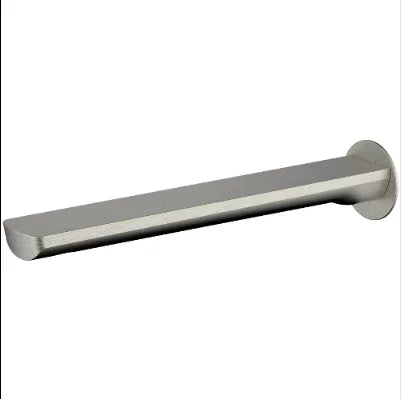 Millennium Akemi 235mm Bath Spout, Brushed Nickel