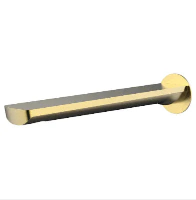 Millennium Akemi 235mm Bath Spout, Modern Brass
