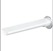 Millennium Akemi 235mm Bath Spout, White & Chrome