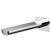 Millennium Akemi 180mm Bath Spout Square Plate, Chrome
