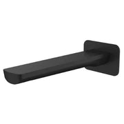 Millennium Akemi 180mm Bath Spout Square Plate, Matte Black