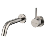 Millennium Cioso Wall Basin Mixer Pin Up, Brushed Nickel