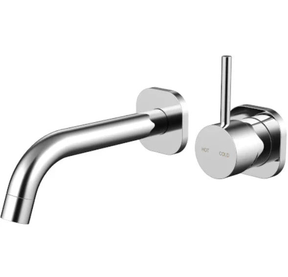 Millennium Cioso SQ Wall Basin Mixer Pin Up, Chrome