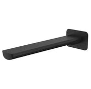 Millennium Akemi 235mm Bath Spout Square Plate, Matte Black