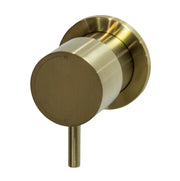 Millennium Cioso Progressive Wall Mixer Pin Down, Modern Brass