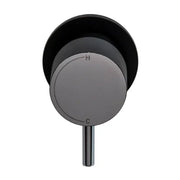 Millennium Cioso Progressive Wall Mixer Pin Down, Matte Black & Chrome