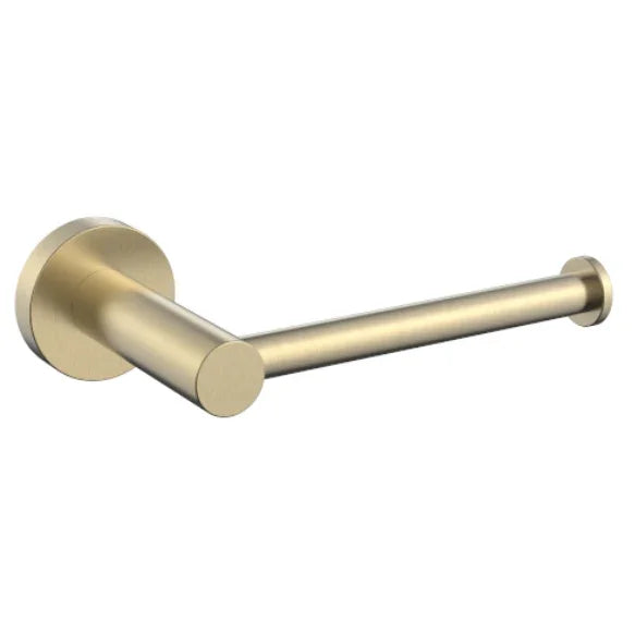 Millennium Cioso Toilet Roll Holder Brushed, Modern Brass