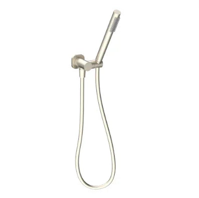 Millennium Cioso SQ Hand Shower on Swivel Bracket, Brushed Nickel