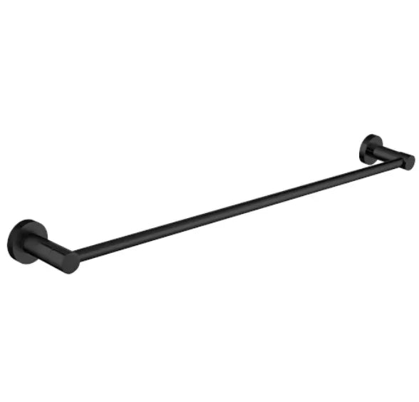 Millennium Cioso 600mm Single Towel Rail, Matte Black