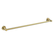 Millennium Cioso 600mm Single Towel Rail, Modern Brass