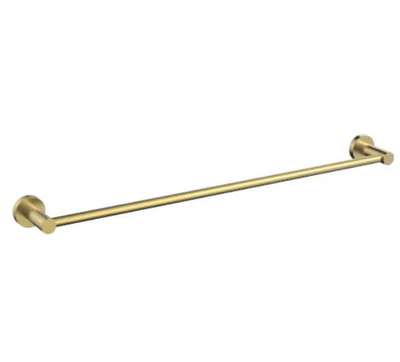 Millennium Cioso 600 mm Single Towel Rail, Modern Brass